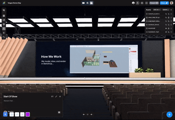Foveate is a 3D Presentation platform for architects, engineers, and designers to share their spatial ideas.