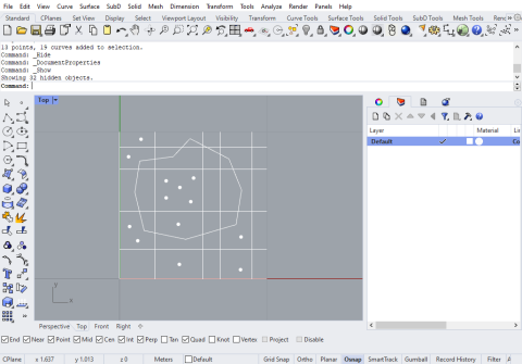 This plugin allows you to create a hatch pattern (*.pat file) from a Rhino drawing.
