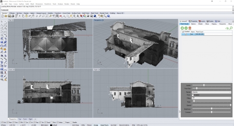 Load point clouds of any size from any source, exploit and create geometry and export for use in other applications.
