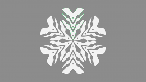 Quick and efficient way to explore radial symmetry. Draw on 1 axis and see your design instantly rotate chosen number of times around a chosen point.
