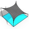 In this Grasshopper Kangaroo tutorial, we will use the EdgeLengths component to design a simple tensile structure.