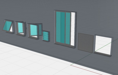 6 windows style. Good detail level and setting possibility.
Note: No issue problems, seems to work well.