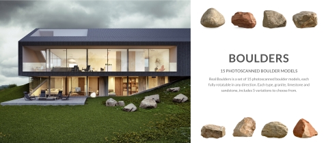 VP COMPLETE is the ultimate collection of 3D models, textures and hdris for architectural visualization in Rhino 5 and v-ray with over 700 HQ assets.