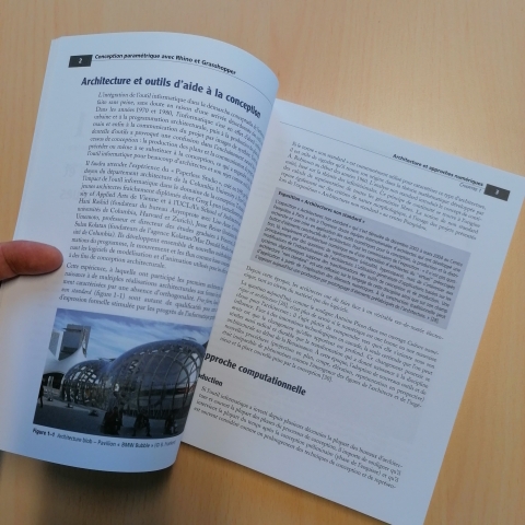 Manuel de conception paramétrique sous Rhinoceros et Grasshopper 