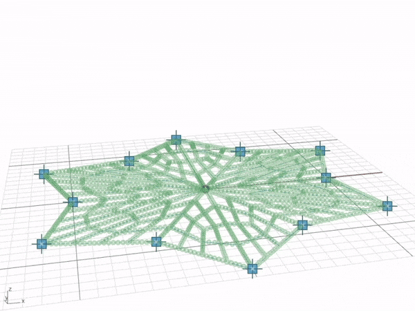Spider is a Grasshopper plugin written in C#.  It focuses on the structural form-finding method that can simulate different models of hanging chains.