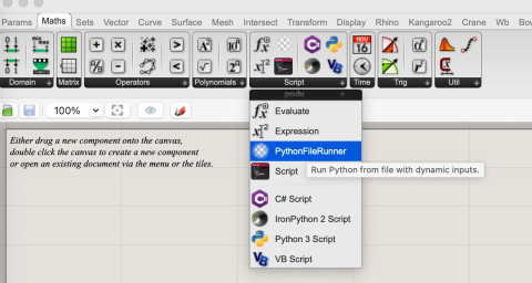PythonFileRunner – Vibecode your Python Scripts with AI | Food4Rhino