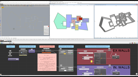 MOLE is a Plug-in that works in Grasshopper but alike a Double Agent benefits ArchiCAD Users. It auto-creates Guidelines for Native ArchiCAD Elements.

