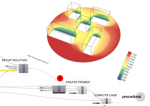 Compute orchestrates and scales building physics simulation tasks in the cloud, such as CFD and Radiance.