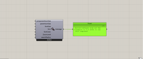 Pop up to show the icon & name of param near cursor when GH elements are zoomed out and hidden on canvas (especially for long-distance wiring up)
