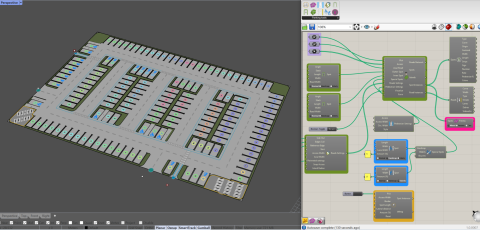 Parking Solver is a plugin to automatize the layout planning of open plot parking lots. 