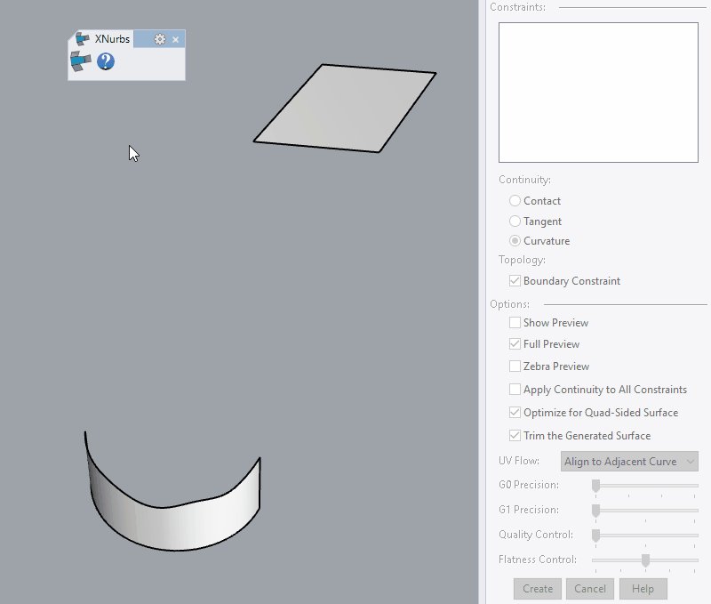 xnurbs.com - Revolutionary NURBS software.
xNURBS Rhino Plugin V5.2 is available
