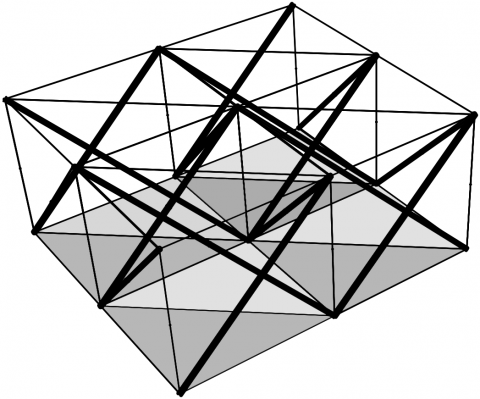 TIE ( Tensegrity Integration Element) for Rhino is a tool to design tensegrity structure system.
