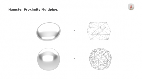Hamster is a Rhino plugin containing three commands for easily converting NURBS or SubD objects to multipipe construction. The outputs are 3D printable SubD models.
