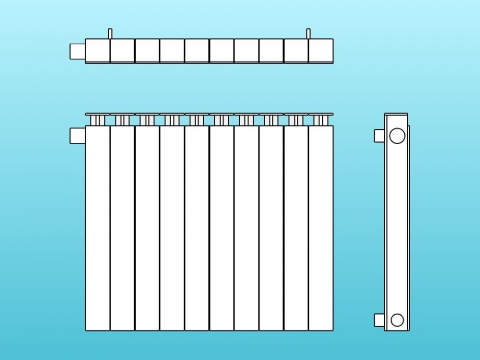 Wall radiator