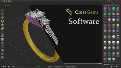 Professional parametric jewelry software for Rhino 7 & 8, with more than 100 tools for Rhino and Grasshopper to design complex models in a very easy and fast way.