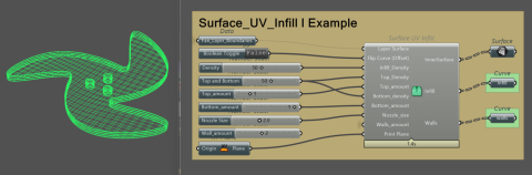 Non-PlanaR3D is an algorithm/plugin developed for Grasshopper that helps the designer create paths/curve paths that will be used by 3D printers and robotic arms.