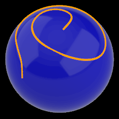 The CurveOnSurface for Rhino 6 plugin draws a curve on a surface by interpolating a sequence of points.
