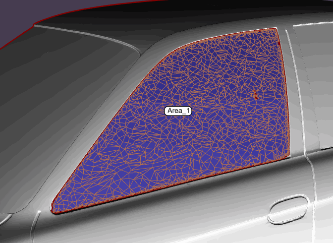 Functionality for geometrical analysis and modification of free form shapes.
