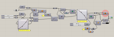 A variation of the Circular hole pattern for non-circular closed curves. Uses ExtrudeToPt and Isocurves to create patterns. Same usage as the original