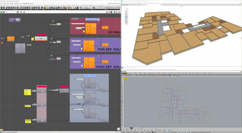 MOLE is a Plug-in that works in Grasshopper but alike a Double Agent benefits ArchiCAD Users. It auto-creates Guidelines for Native ArchiCAD Elements.
