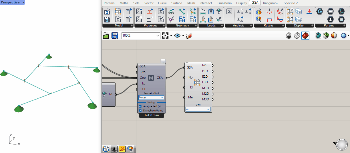 Official Oasys GSA Grasshopper Plugin. Oasys GSA is a comprehensive structural analysis program with versatile design capabilities. 