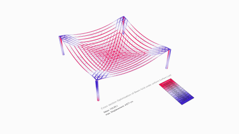 Karamba3D is a parametric structural engineering tool which provides accurate analysis of spatial trusses, frames and shells.