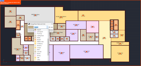This plugin streamlines architectural planning and design with an efficient way to create color-coded plan layouts complete with room labels and areas.