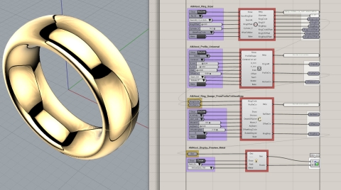 AMAtool is a series of grasshopper snippet tools aimed at facilitating the daily work of designer jewelers