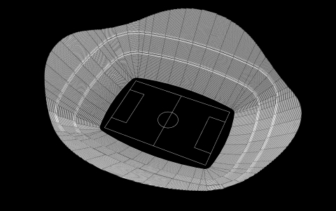 A tool to design stadium bowls (spectator stands) and analyse them according to various viewing quality metrics.
