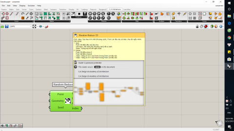 C.A Vietnamese plugin includes the commands available in Grasshopper to be Vietnameseized + group of new commands which support for beginners.
