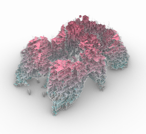 A plug-in mainly focused on Differential Growth, Dijkstra and Orthogonal Branching System algorithms