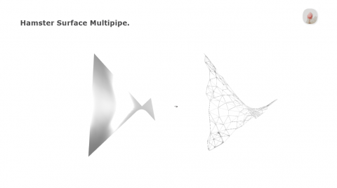 Hamster is a Rhino plugin containing three commands for easily converting NURBS or SubD objects to multipipe construction. The outputs are 3D printable SubD models.
