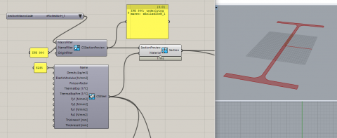 Provides components for building structural models to be analysed in Consteel, and two-way connection between Grasshopper and Consteel.
