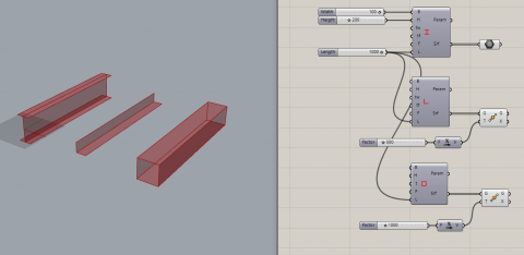 Simple structural analysis components for Grasshopper. Response analysis for 1 DOF and stress analysis for simple beams are available.
