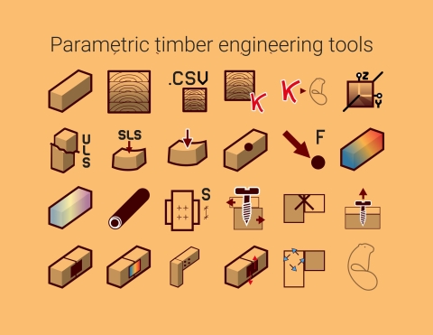 Beaver is a plug-in that integrates computational design with timber engineering analysis according to Eurocode 5.