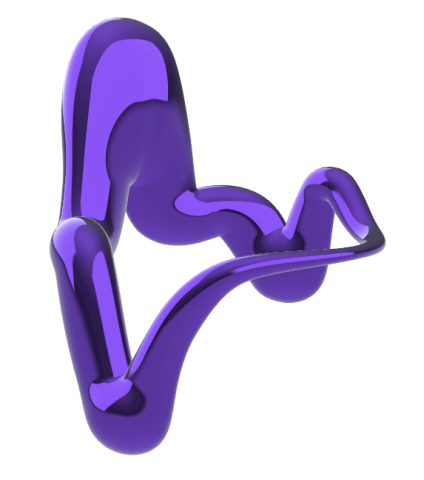 Clean self-intersecting corners of a pipe.