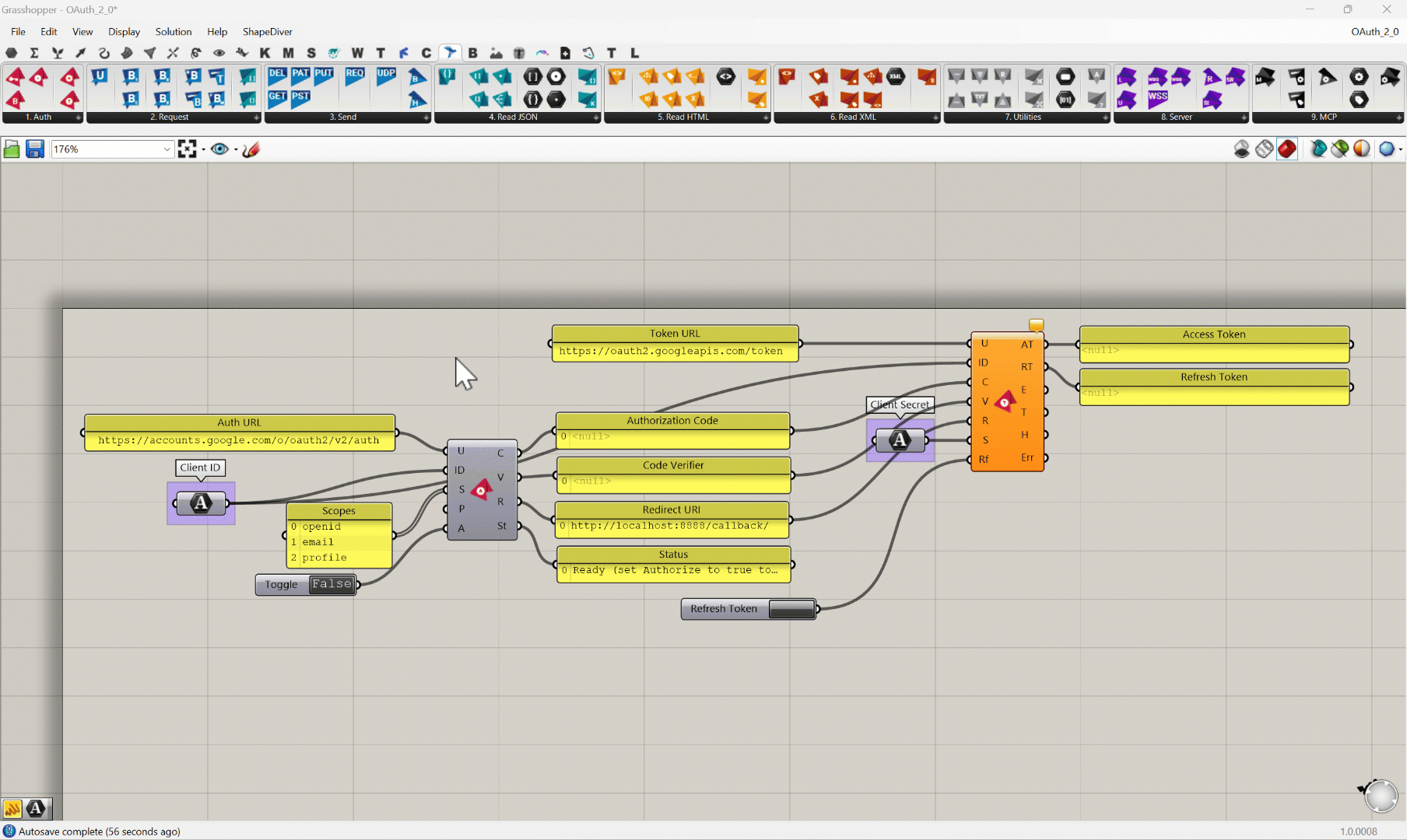A full-featured HTTP client for Grasshopper, with MCP server support
