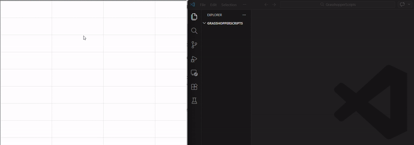 Allows editing of Grasshopper C# and Python scripts in external editors such as VSCode, Visual Studio, Pycharm and Rider
