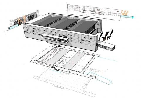 VisualARQ adds flexible BIM features to Rhino, and speeds up the process of modeling an architectural project in 2D and 3D.
