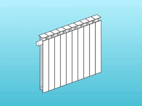 Wall radiator