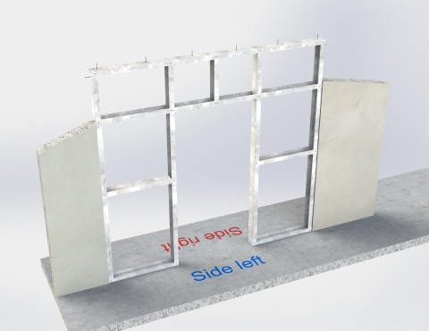 Palmfly is a set of components which help users to build partition or ceiling in accordance with parameter inputted.
