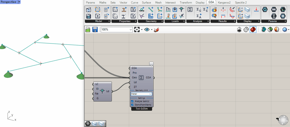 Official Oasys GSA Grasshopper Plugin. Oasys GSA is a comprehensive structural analysis program with versatile design capabilities. 