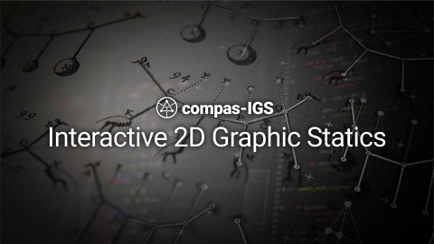 Interactive Graphic Statics (IGS) is an open-source research and development platform for computational 2D graphic statics built with the COMPAS framework.
