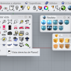 New modern toolbar for Rhino 8 with 50 preview styles.