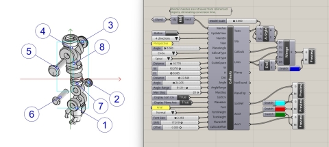 byRhinoGaget is a collection of script-based commands that were internally used by the Plus Plastic design team.