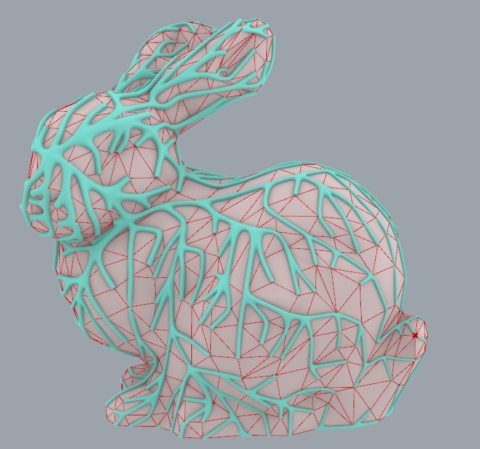 A plug-in mainly focused on Differential Growth, Dijkstra and Orthogonal Branching System algorithms