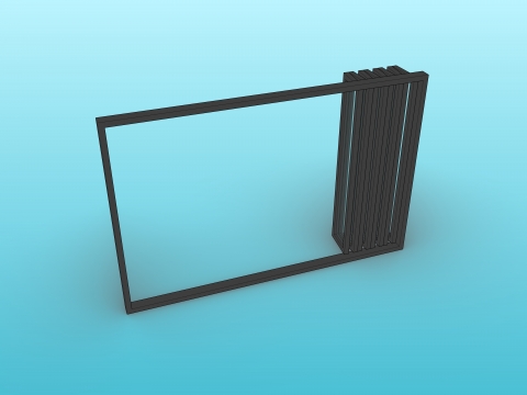 Parametric multi-leaf bi-folding door and window.
