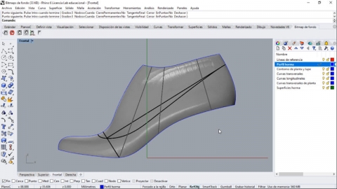 Aprende a diseñar calzado 3D, desde el diseño de una horma y sin necesidad de tener conocimientos previos gracias a la ayuda de tutores especializados