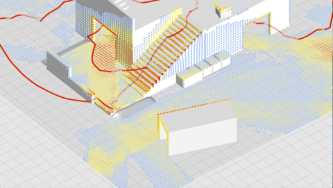 The Visual Tracer extension for Grasshopper is a revolutionary tool for the analysis and visualization of spatial visual qualities within digital environments.
