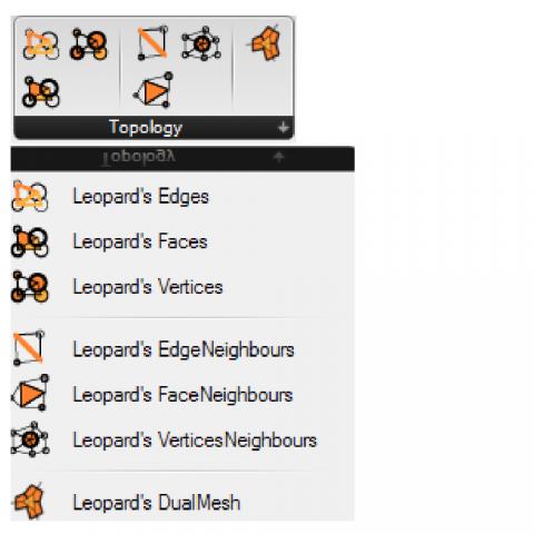 Leopard is an open source mesh processing solution for grasshopper.

